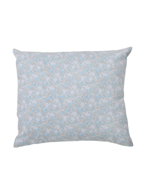 Blue Ditsy Velvet Pillow By Rachel Ashwell