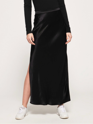 Jerry Satin Skirt