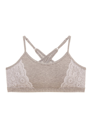 Trendsetter Criss Cross Back Tween Bralette