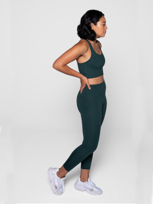 Moss High-waisted Leggings