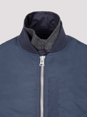 Sacai Layered Bomber Zip Jacket