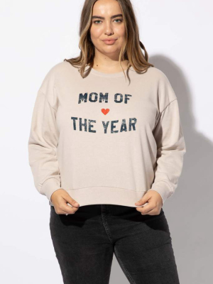 Mom Of The Year Plus Sweatshirt
