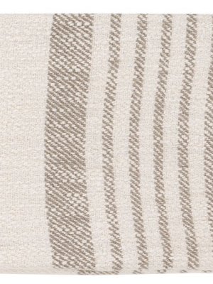 Chamonix Hand Woven Throw In Taupe