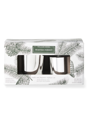 Williams Sonoma Candle & Diffuser Set, Winter Forest