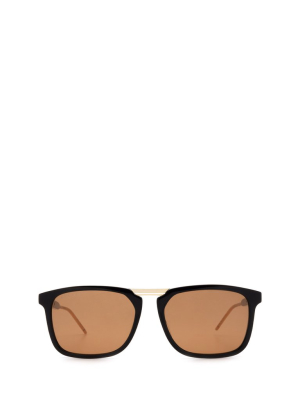 Gucci Eyewear Rectangular Frame Sunglasses