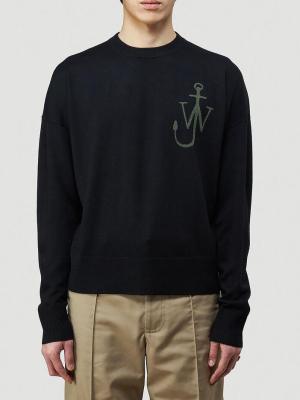 Jw Anderson Anchor Crewneck Jumper