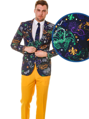 The Fleur De Lis | Masquerade Mardi Gras Suit