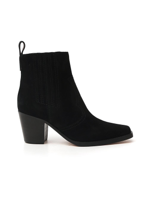 Ganni Western Ankle Boots