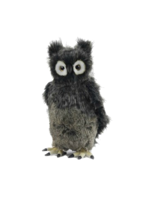 Hansa Dark Gray Owl