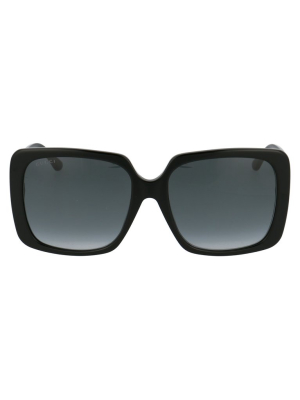 Gucci Eyewear Squared Oversized Sunglasses