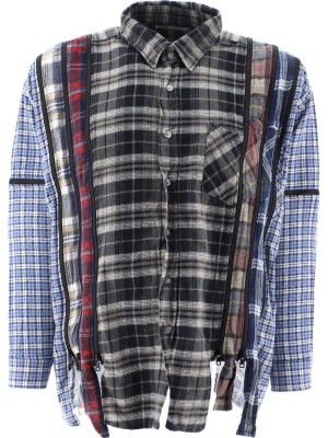 Needles Patchwork Checked Shirt