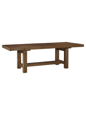 Tamilo Rectangular Dining Room Extendable Table Wood/gray/brown - Signature Design By Ashley