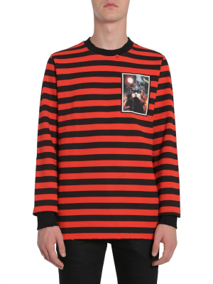 Givenchy Striped Crewneck Sweater