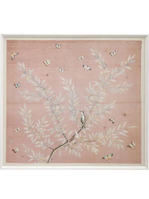 Chinoiserie Gardens In Blush Ii