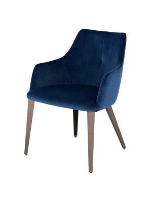 Nuevo Renee Dining Chair - Petrol