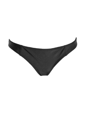 Rae Bikini Bottom In Black Sand