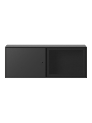 Sl12 Classic Tv Module - 1 Perforated Door, 1 Lacquered Door