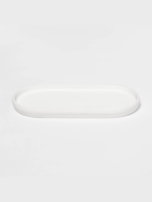 Modern Soft Touch Tray White - Project 62™