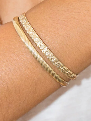 Aloha Cuff - Gold Vermeil