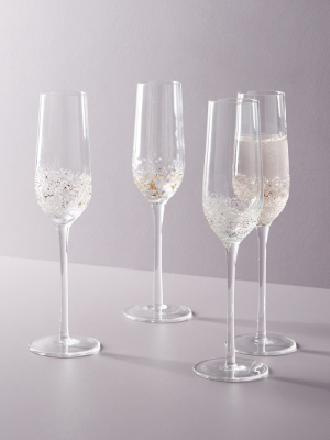 Volcania Flutes, Set Of 4