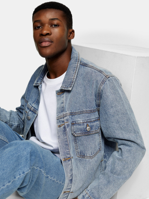 Considered Light Wash Organic Cotton Denim Jacket