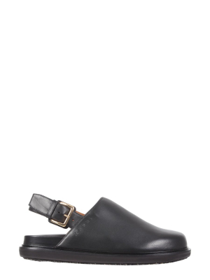 Marni Buckle Strap Mules