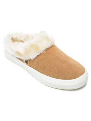 Minnetonka Women's Suede Windy Slipper 40461