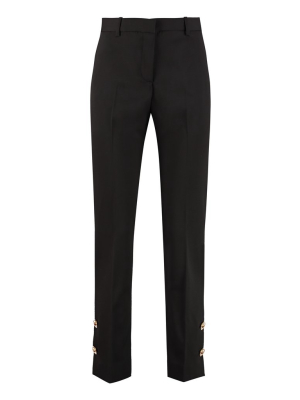 Versace Button Embellished Pants