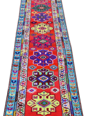 Turkish Anatolian Rug 2'8" X 12'4"