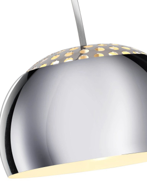 Arco Floor Lamp With Italian Carrera Marble Base