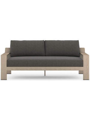 Monterey 74" Outdoor Sofa, Charcoal