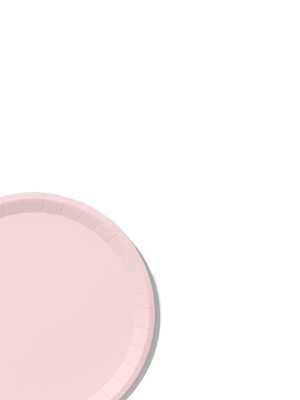Pale Pink Classic Large Plates (10 Per Pack)
