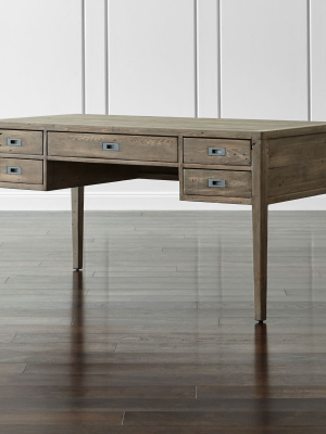 Morris 60" Ash Grey Desk