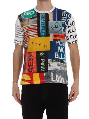 Junya Watanabe Comme Des Garçons All Over Printed T-shirt