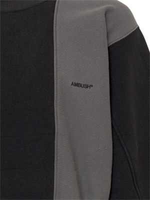 Ambush Panelled Crewneck Sweatshirt