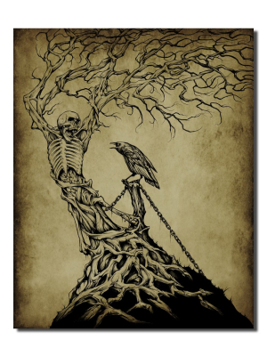 Evil Tree 14x17