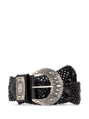 Etro Woven Buckle Belt