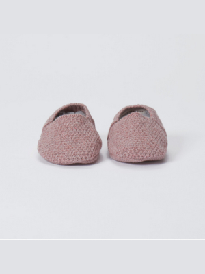 Seed Stitch Newborn Booties - Tane Organics