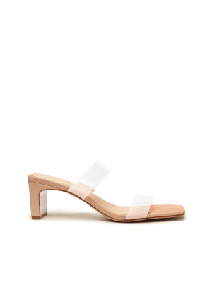 Taina Vinyl & Leather Sandal