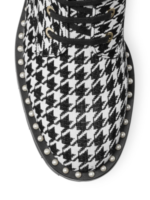 Stuart Weitzman Allie Houndstooth Boots