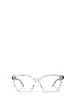 Gucci Eyewear Square Frame Glasses