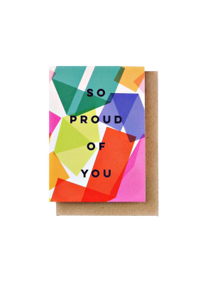 Card - So Proud Of You