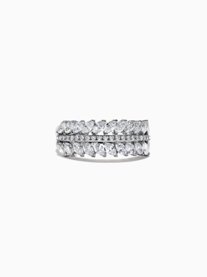 Effy Classique 14k White Gold Diamond Ring, 1.15 Tcw