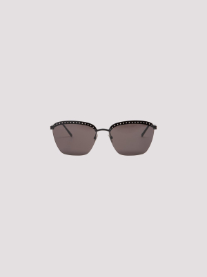 Alaïa Rectangular Frame Sunglasses