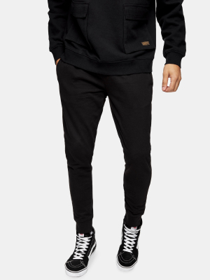 Black Skinny Sweatpants