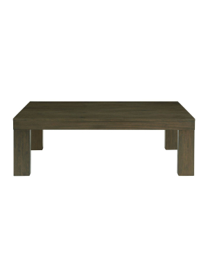 Jasper Rectangle Coffee Table Dark Walnut - Picket House Furnishings