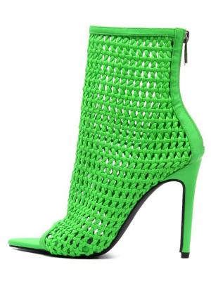 Weave Green Women's Boot