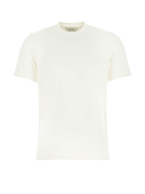 Z Zegna Short Sleeved Crewneck T-shirt