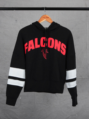 Women's Nfl Falcons Sideline Striped Fleece