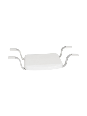 Deluxe Bath Seat White - Evekare